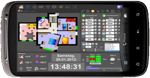 Haustechnik Hausautomation Haussteuerung Rolladensteuerung Smart Home Gebäudeleittechnik Komforthaus Komforhaus